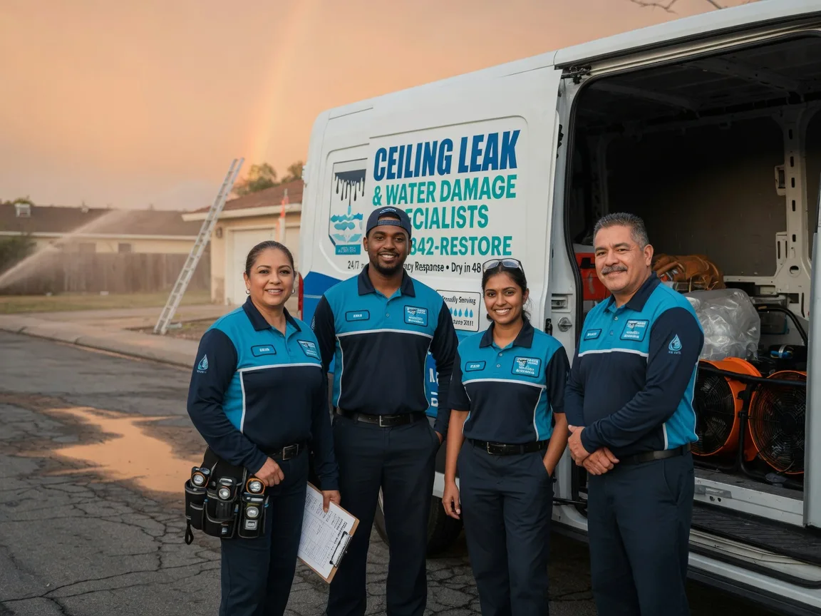 Ceiling Leak Cleanup company in Converse, IN