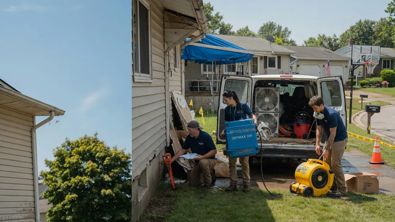 Ceiling Leak Cleanup in Converse, IN near me