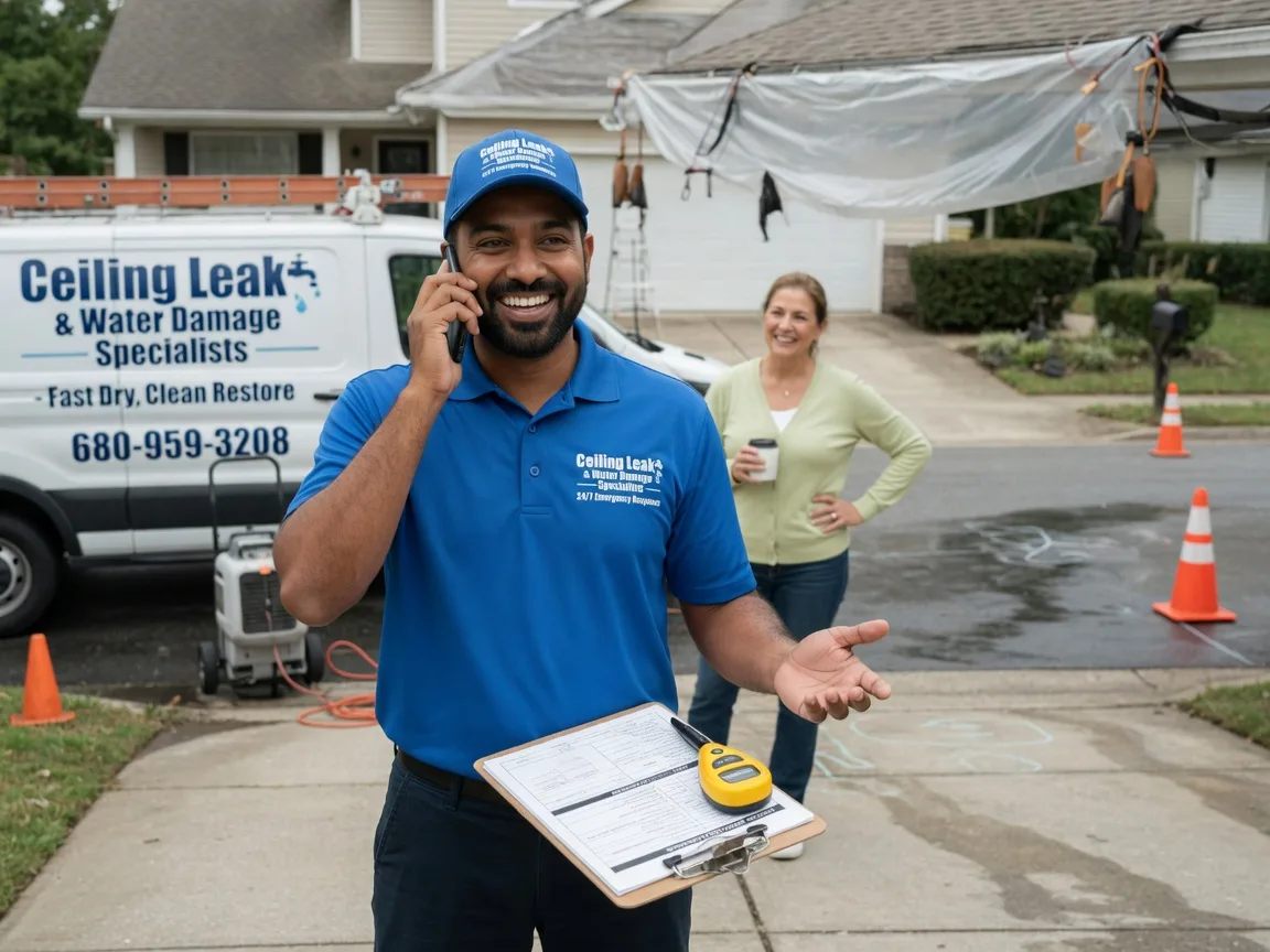 Ceiling Leak Cleanup Converse, IN FAQs